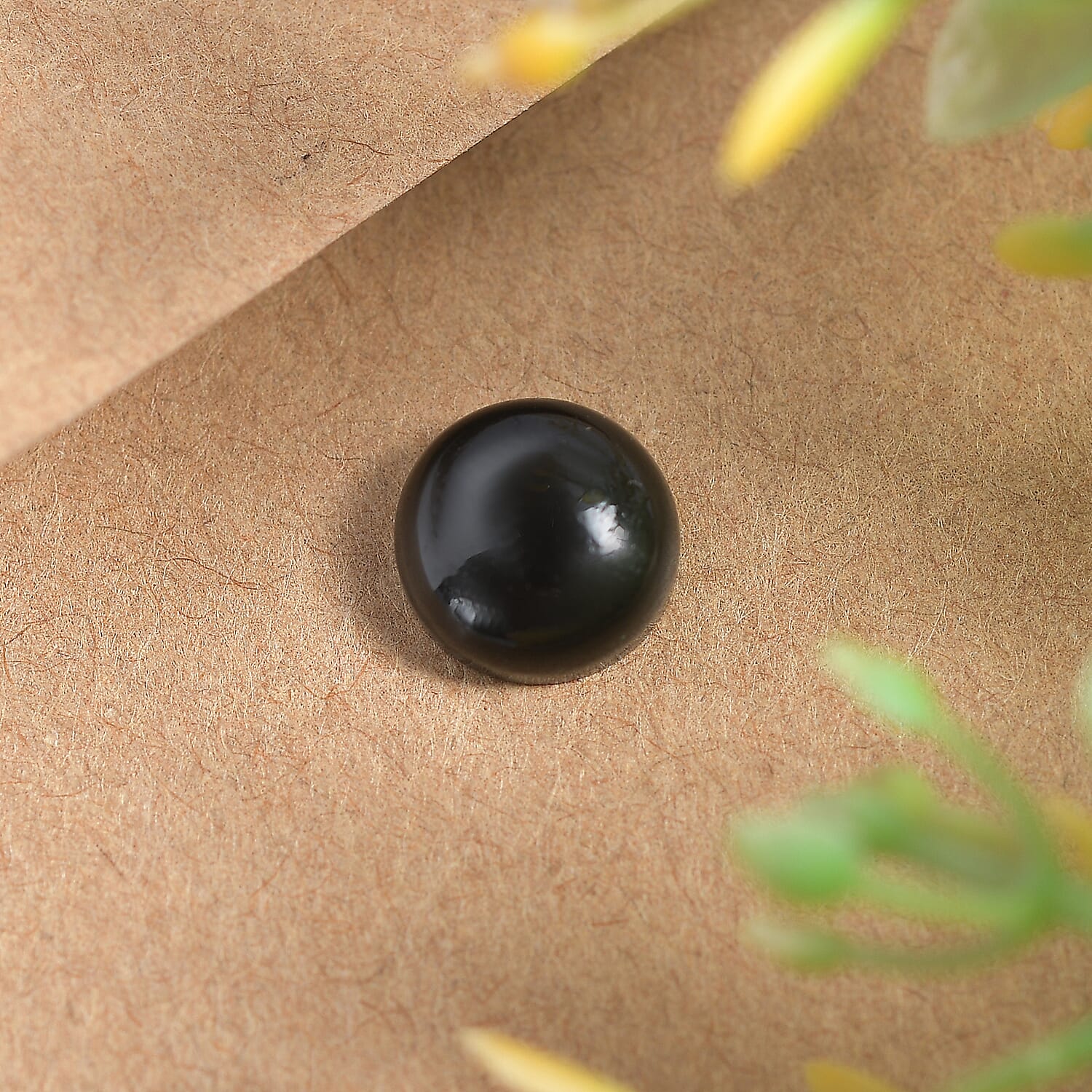 Black Onyx (Rnd 8 mm) 2.09 ctw Loose Gemstone