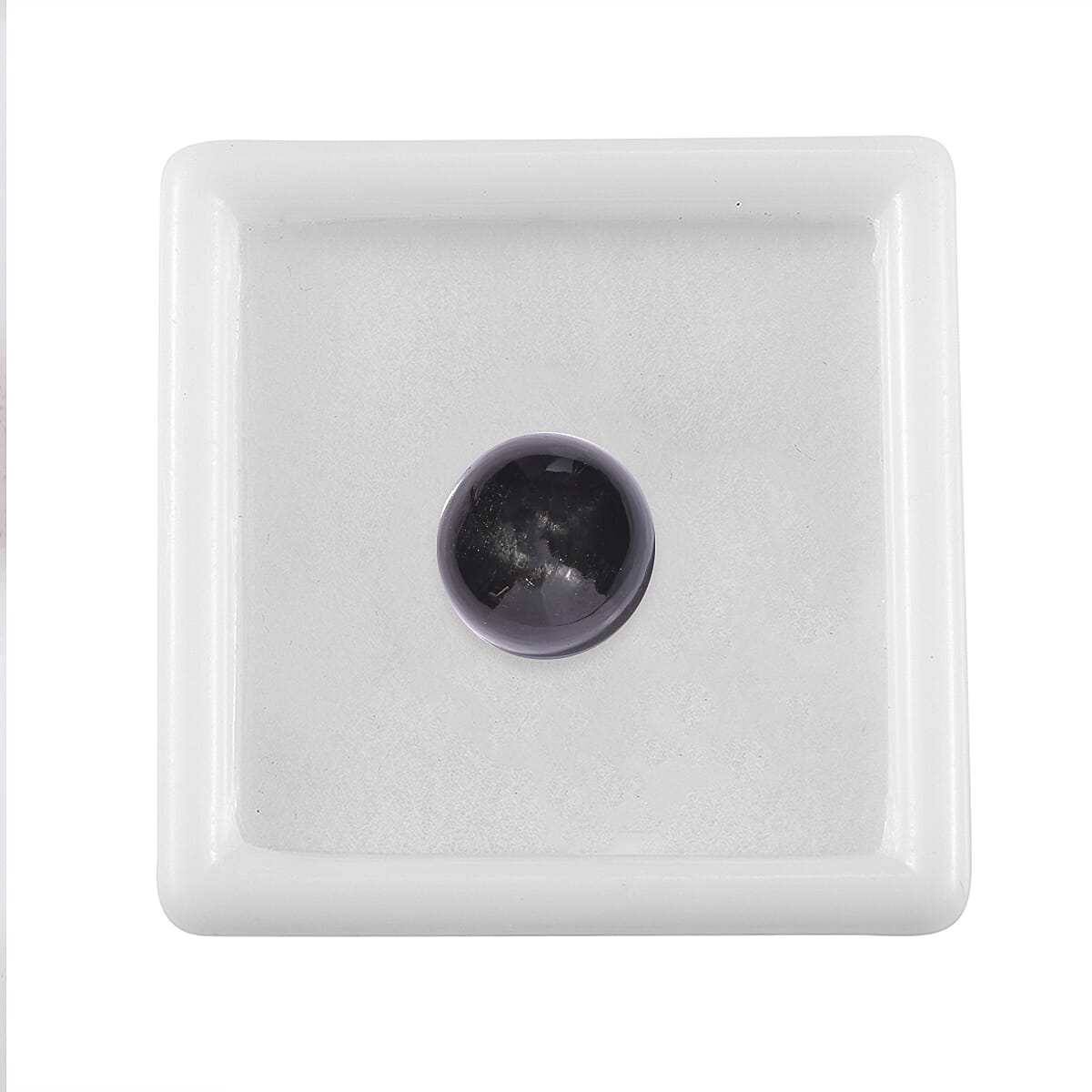 Black Star Diopside (Rnd 11 mm) 5.93 ctw Loose Gemstone image number 3