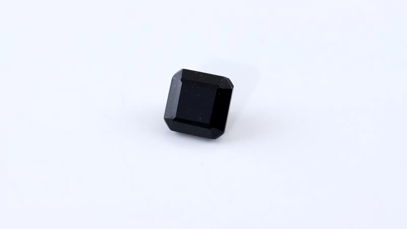 Australian Black Tourmaline (Oct 7x7 mm) 1.73 ctw Loose Gemstone