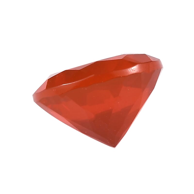 Jalisco Fire Opal (Rnd 7 mm) 0.82 ctw Loose Gemstone