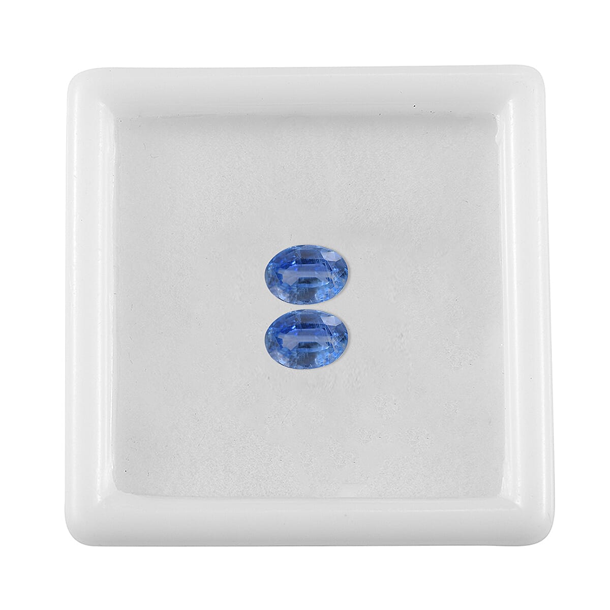 Kashmir Kyanite Set of 2 (Ovl 7x5 mm) 2.15 ctw Loose Gemstone