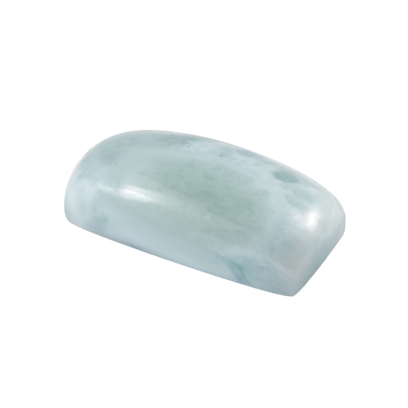 Larimar (Cush 14x7 mm) 3.80 ctw Loose Gemstone