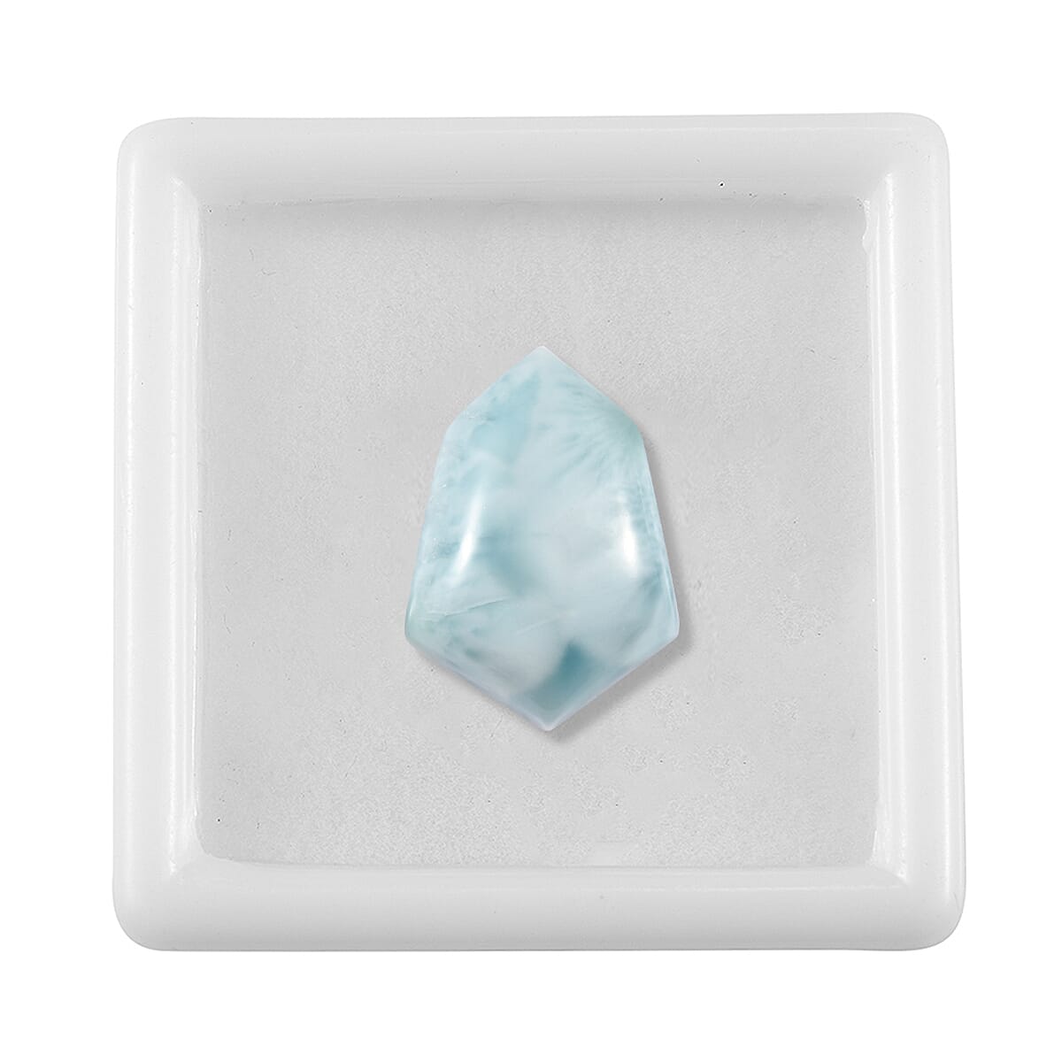 Larimar (Fancy 14x10 mm) 4.40 ctw Loose Gemstone