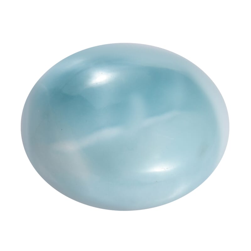 Larimar (Ovl 10x8 mm) 2.72 ctw Loose Gemstone