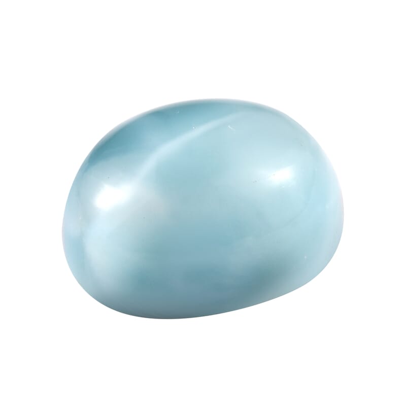 Larimar (Ovl 10x8 mm) 2.72 ctw Loose Gemstone