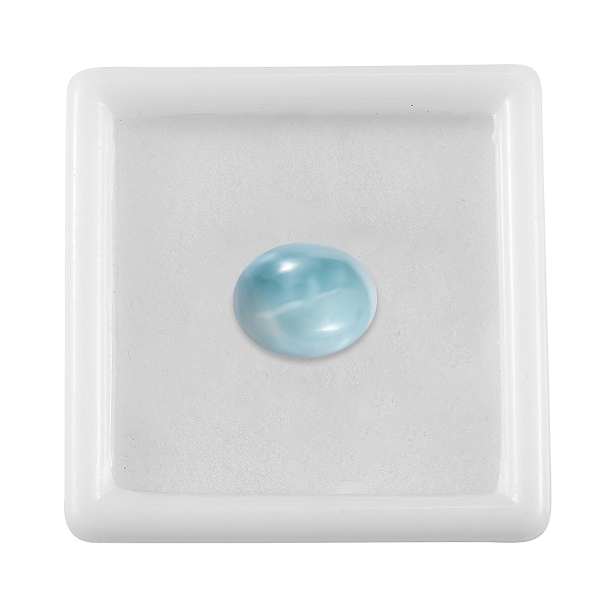 Larimar (Ovl 10x8 mm) 2.72 ctw Loose Gemstone