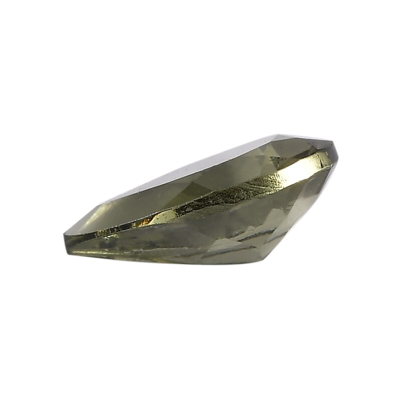 Bohemian Moldavite Set of 2 (Pear 7x5 mm) 0.95 ctw Loose Gemstone