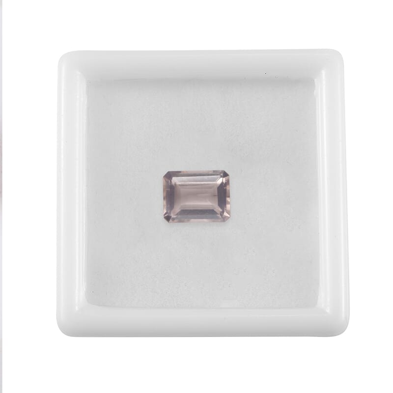 Galilea Rose Quartz (Oct 9x7 mm) 2.06 ctw Loose Gemstone