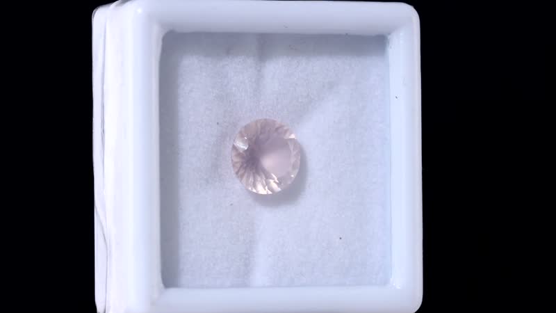 Galilea Rose Quartz Set of 2 (Rnd 10 ) 3.19 ctw Loose Gemstone