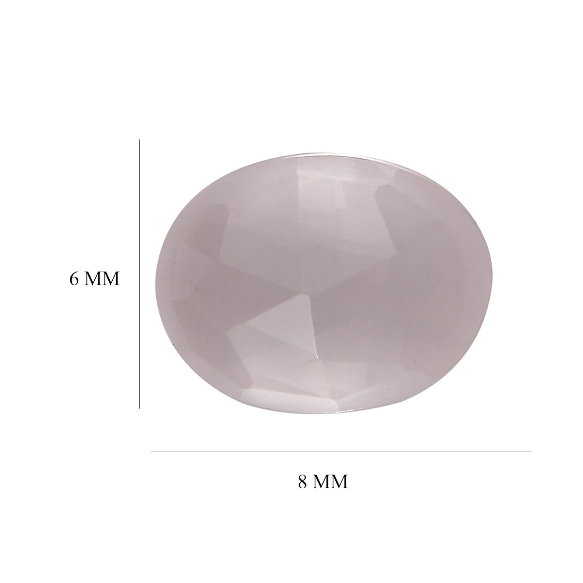AA Galilea Rose Quartz Set of 2 (Ovl 8x6 mm) 2.18 ctw Loose Gemstone
