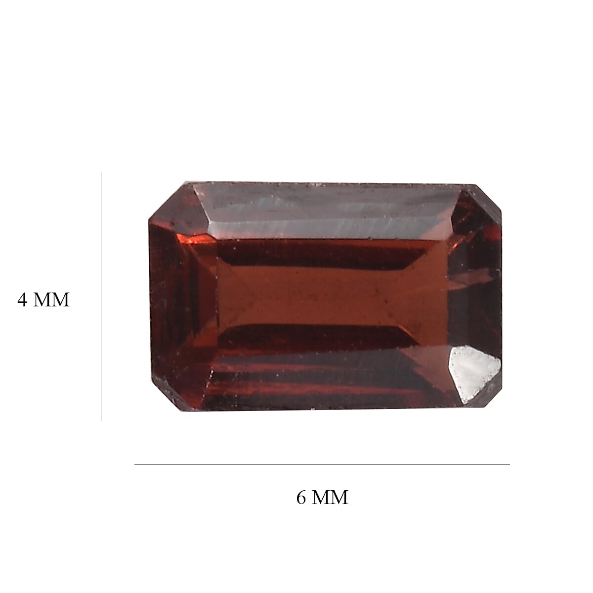 Mozambique Garnet Set of 2 (Oct 6x4 mm) 1.49 ctw Loose Gemstone