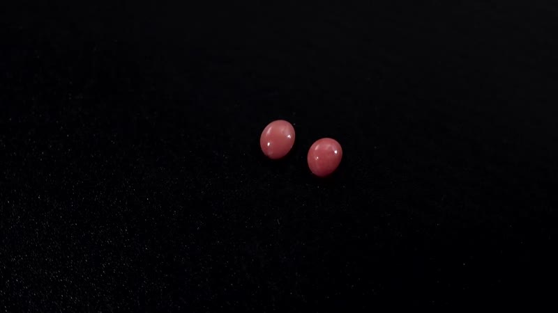 Peach Opal Set of 2 (Pear 5x4 mm) 0.46 ctw Loose Gemstone