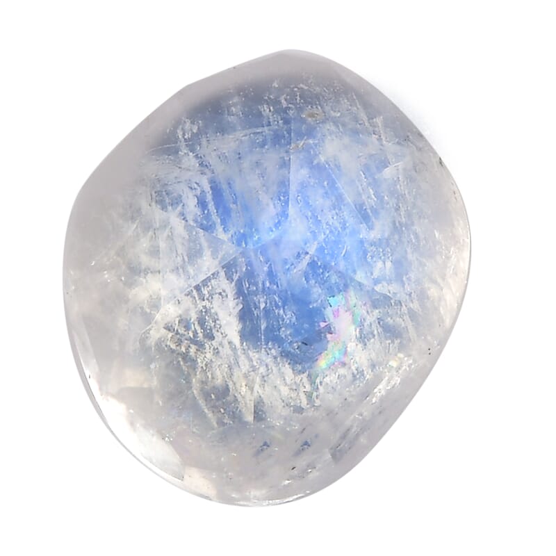 AA Rainbow Moonstone (Fancy 10x8.5 mm) 2.70 ctw Loose Gemstone