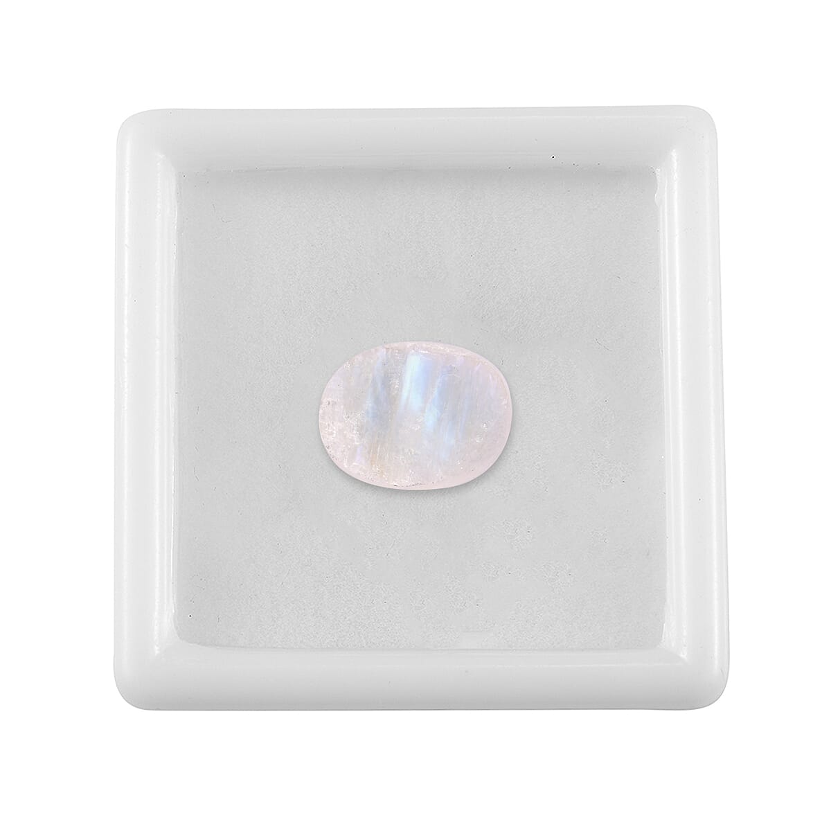 AA Rainbow Moonstone (Fancy 13x10 mm) 4.96 ctw Loose Gemstone