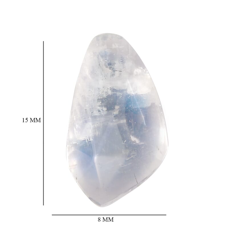 AA Rainbow Moonstone (Fancy 15x8 mm) 4.07 ctw Loose Gemstone