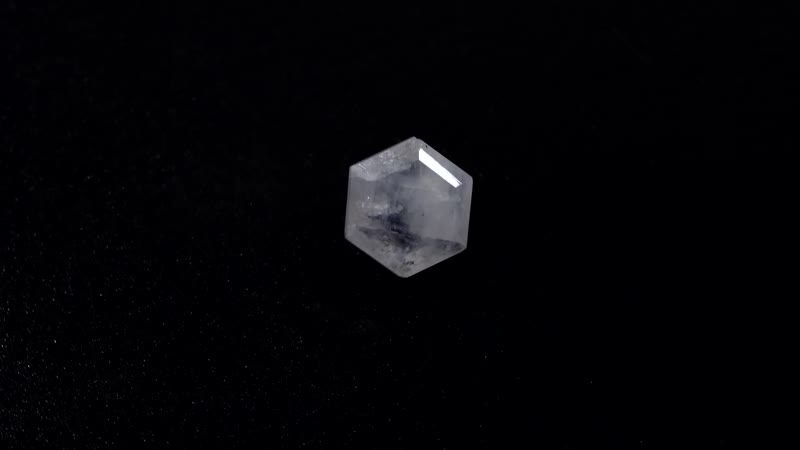 Rainbow Moonstone (Hexagon 10x10 mm) 3.66 ctw Loose Gemstone