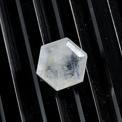 Rainbow Moonstone (Hexagon 10x10 mm) 3.66 ctw Loose Gemstone