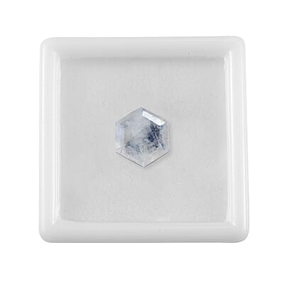 Rainbow Moonstone (Hexagon 10x10 mm) 3.66 ctw Loose Gemstone