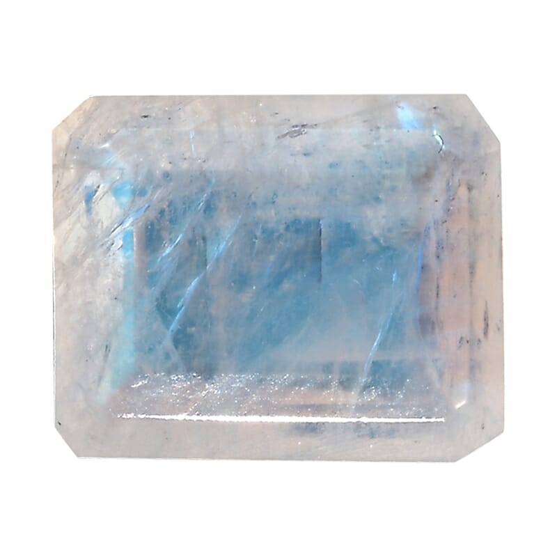 Rainbow Moonstone (Oct 10x8 mm) 2.67 ctw Loose Gemstone