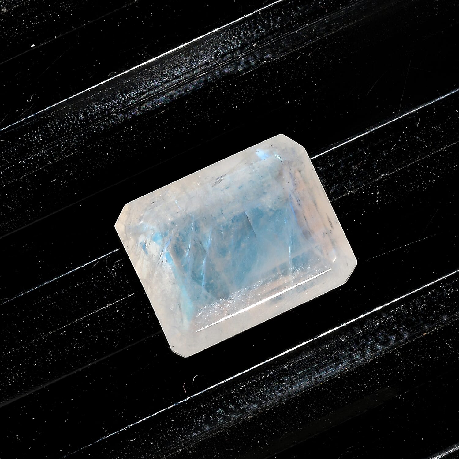 Rainbow Moonstone (Oct 10x8 mm) 2.67 ctw Loose Gemstone