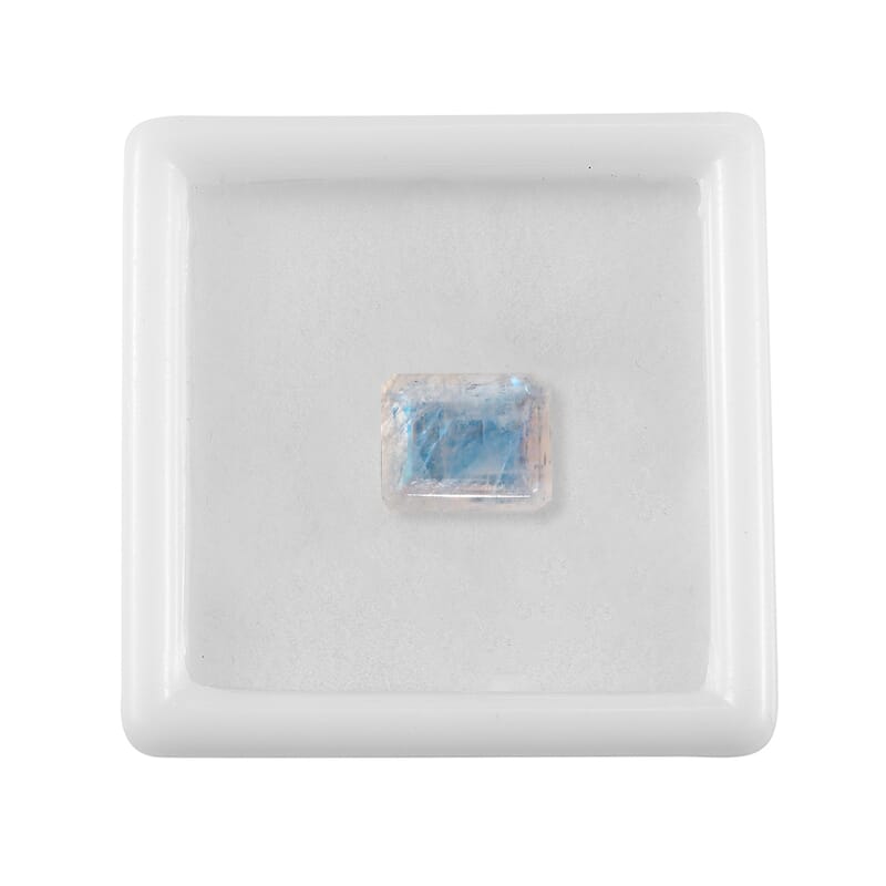 Rainbow Moonstone (Oct 10x8 mm) 2.67 ctw Loose Gemstone