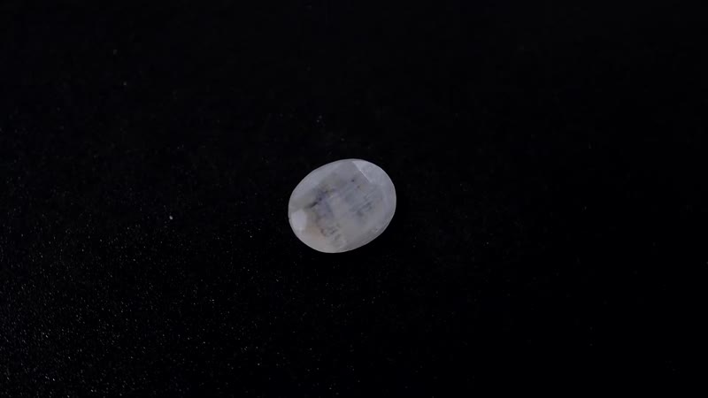 AAA Rainbow Moonstone (Ovl 10x8 mm) 1.97 ctw Loose Gemstone