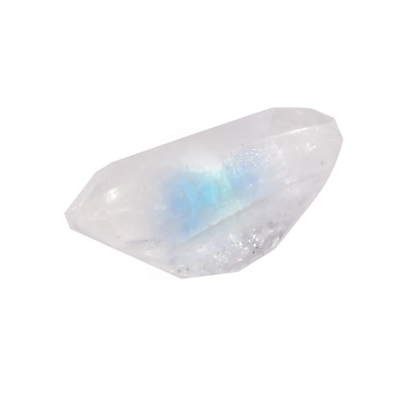 Rainbow Moonstone Set of 2 (Oval 6x4 mm) 0.85 ctw Loose Gemstone