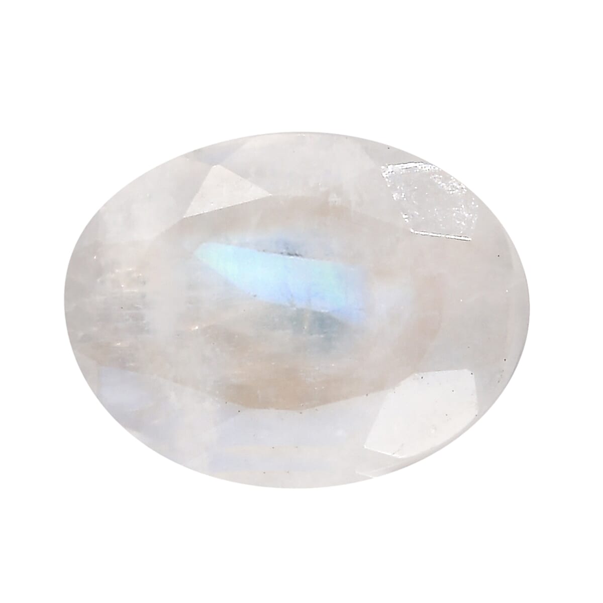 Rainbow Moonstone (Ovl 8x6 mm) 1.03 ctw Loose Gemstone