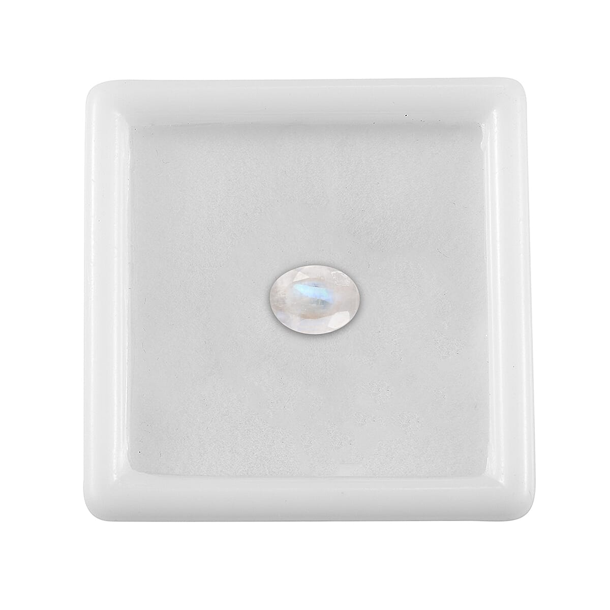 Rainbow Moonstone (Ovl 8x6 mm) 1.03 ctw Loose Gemstone