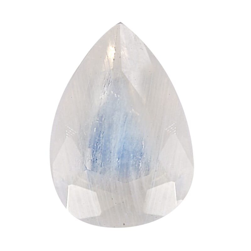 Rainbow Moonstone (Pear 10x7 mm) 1.50 ctw Loose Gemstone