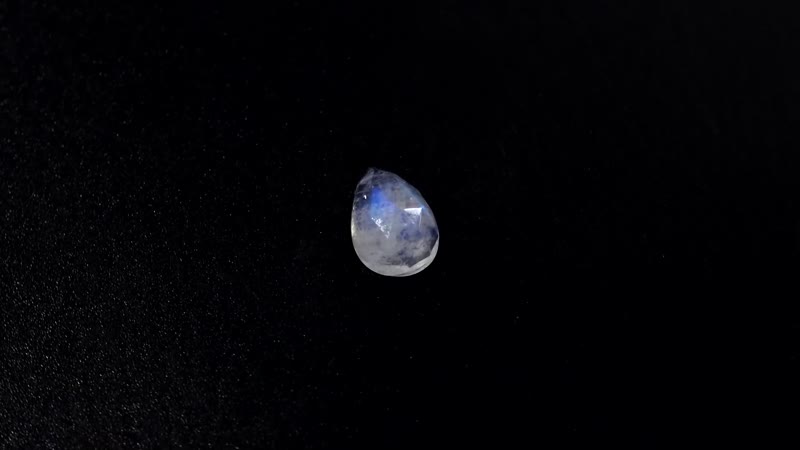 Rainbow Moonstone (Pear 10x7 mm) 1.88 ctw Loose Gemstone
