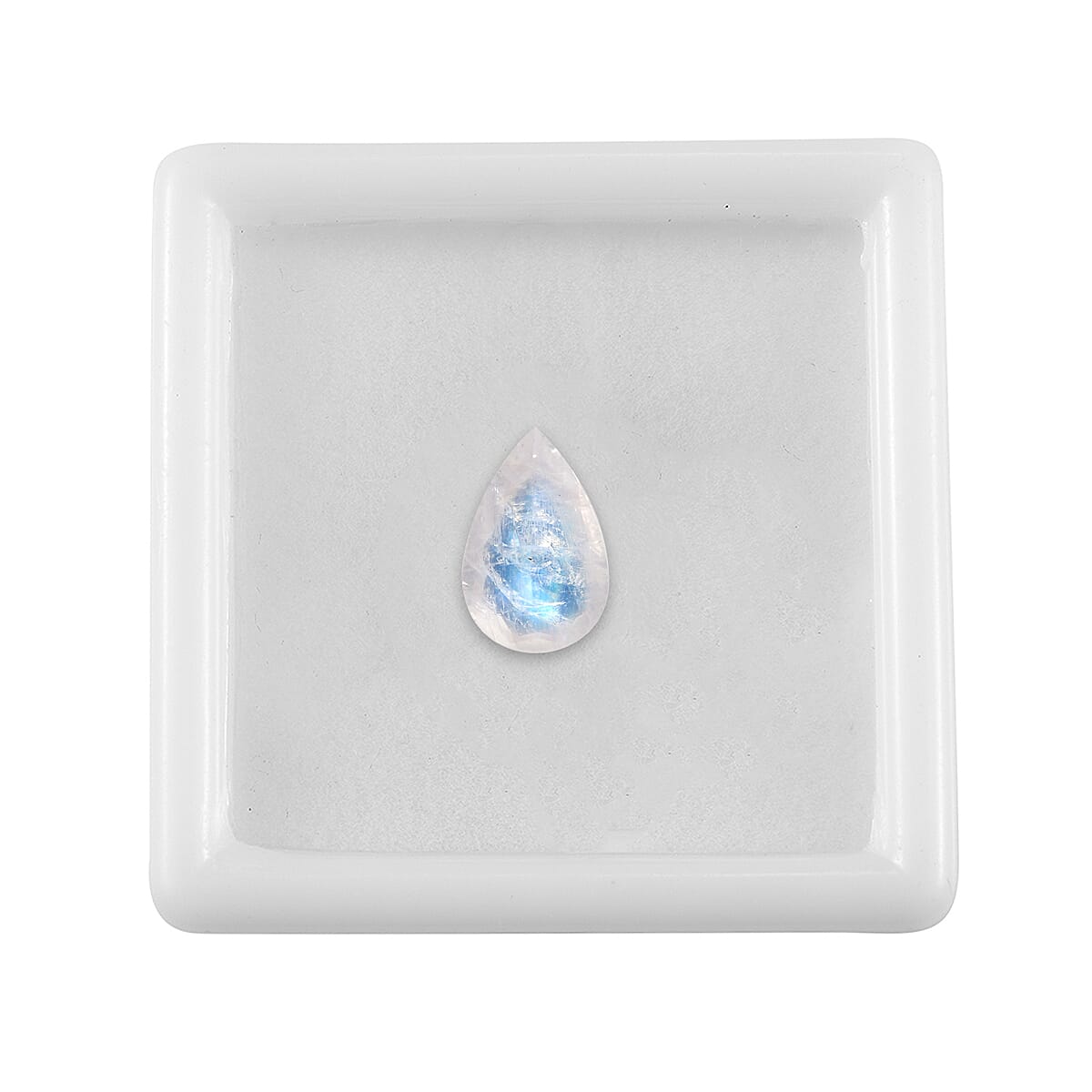 AA Rainbow Moonstone (Pear 11x7 mm) 1.84 ctw Loose Gemstone