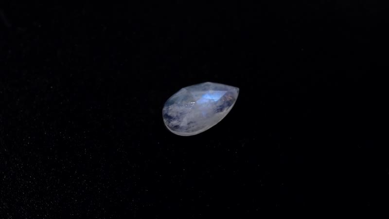 Rainbow Moonstone (Pear 14x8 mm) 3.12 ctw Loose Gemstone