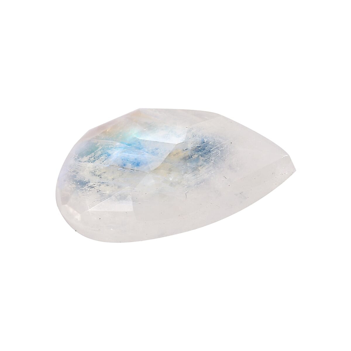 Rainbow Moonstone (Pear 14x8 mm) 3.12 ctw Loose Gemstone
