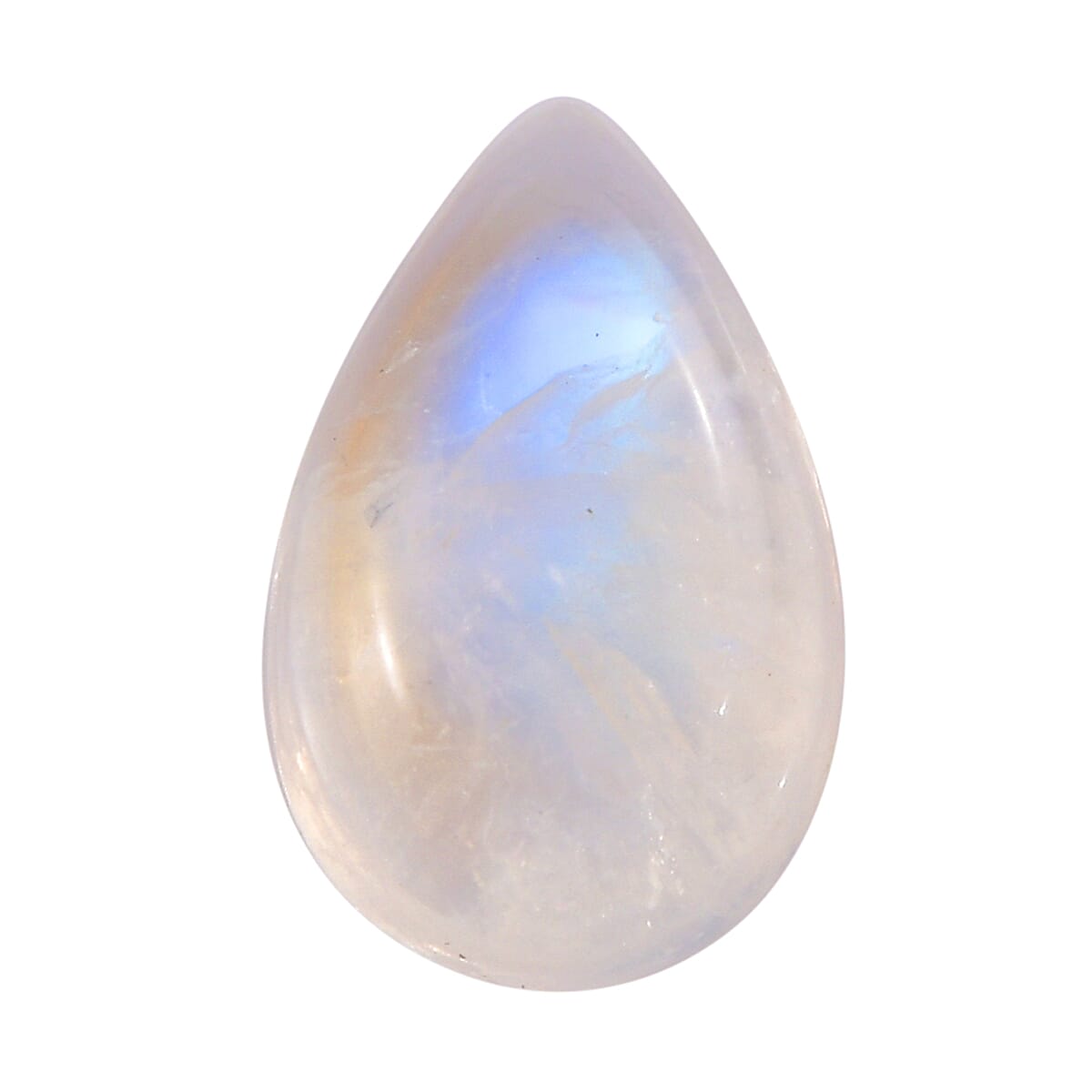 Rainbow Moonstone (Pear 8x5 mm) 1.05 ctw Loose Gemstone