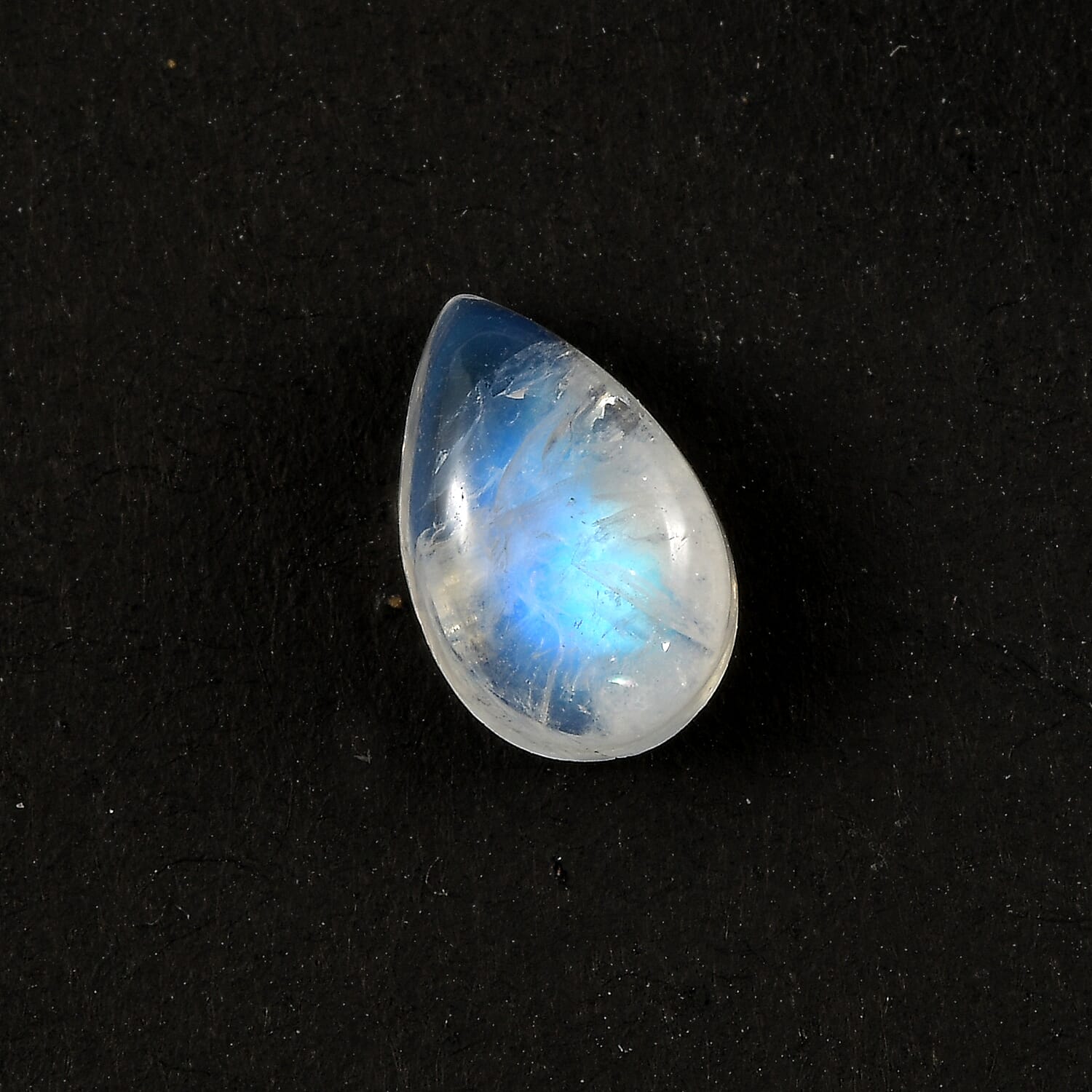 Rainbow Moonstone (Pear 8x5 mm) 1.05 ctw Loose Gemstone
