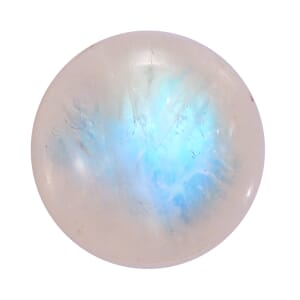 Rainbow Moonstone (Rnd 10 mm) 4.06 ctw Loose Gemstone