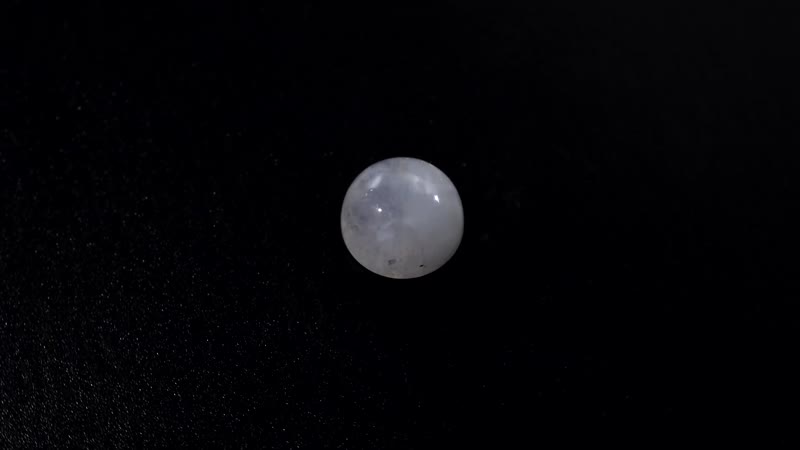 Rainbow Moonstone (Rnd 10 mm) 4.06 ctw Loose Gemstone