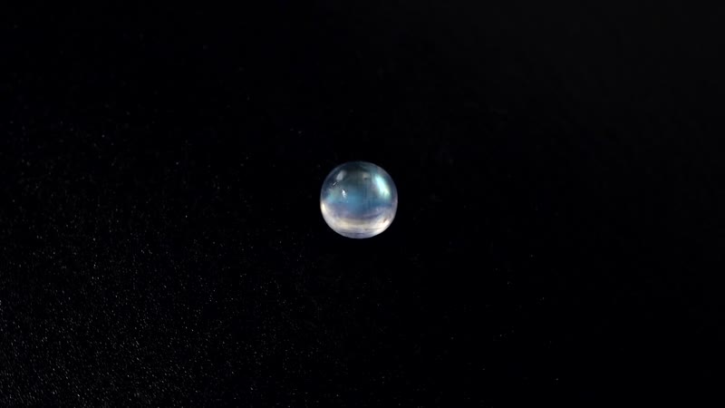 AA Rainbow Moonstone (Rnd 7 mm) 1.46 ctw Loose Gemstone