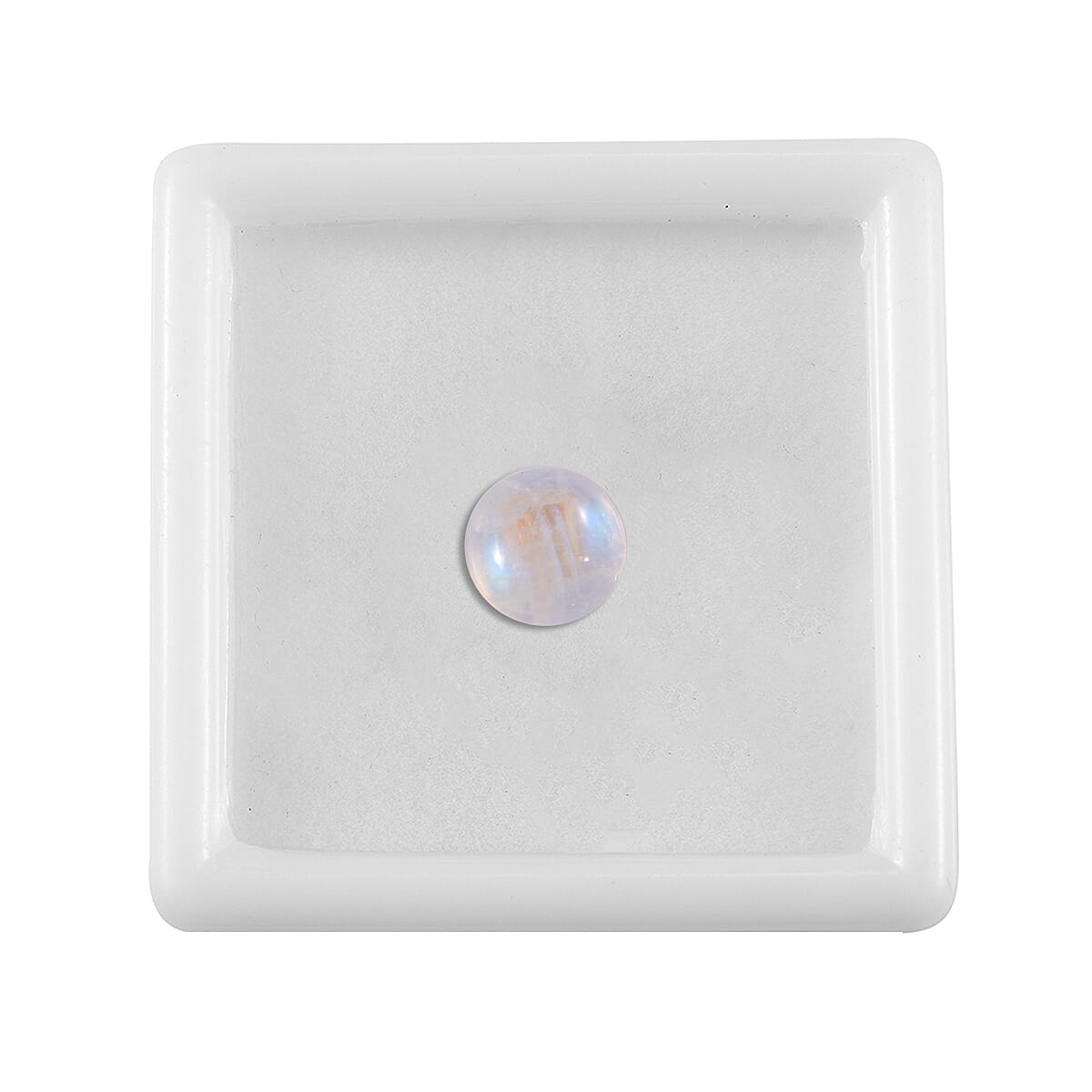 AAA Rainbow Moonstone (Rnd 8 mm) 2.02 ctw Loose Gemstone