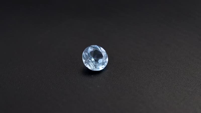 Sky Blue Topaz (Rnd 7 mm) 1.24 ctw Loose Gemstone