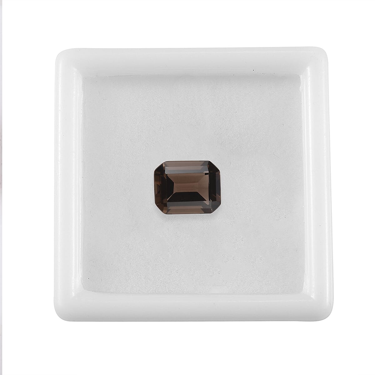 Brazilian Smoky Quartz (Oct 10x8 mm) 2.63 ctw Loose Gemstone image number 3