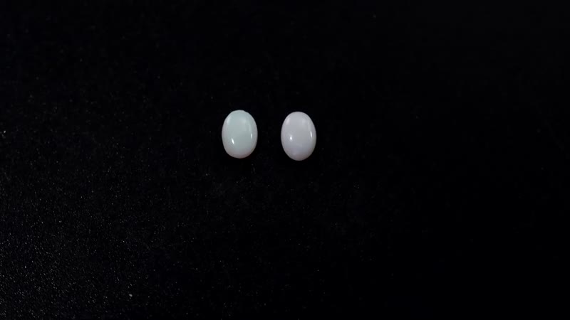 Australian White Opal Set of 2 (Ovl 6x4 mm) 0.49 ctw Loose Gemstone