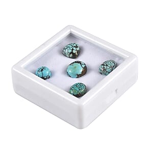 Blue Moon Turquoise Assorted Box (Mix Mix mm) 15.00 ctw Loose Gemstone