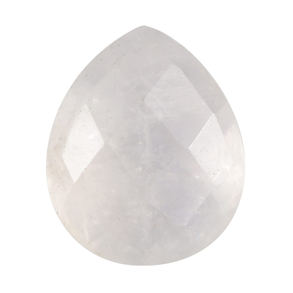Rainbow Moonstone (Pear 12x10 mm) 3.74 ctw Loose Gemstone