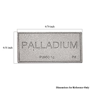  950 Palladium Bar 1 Grams