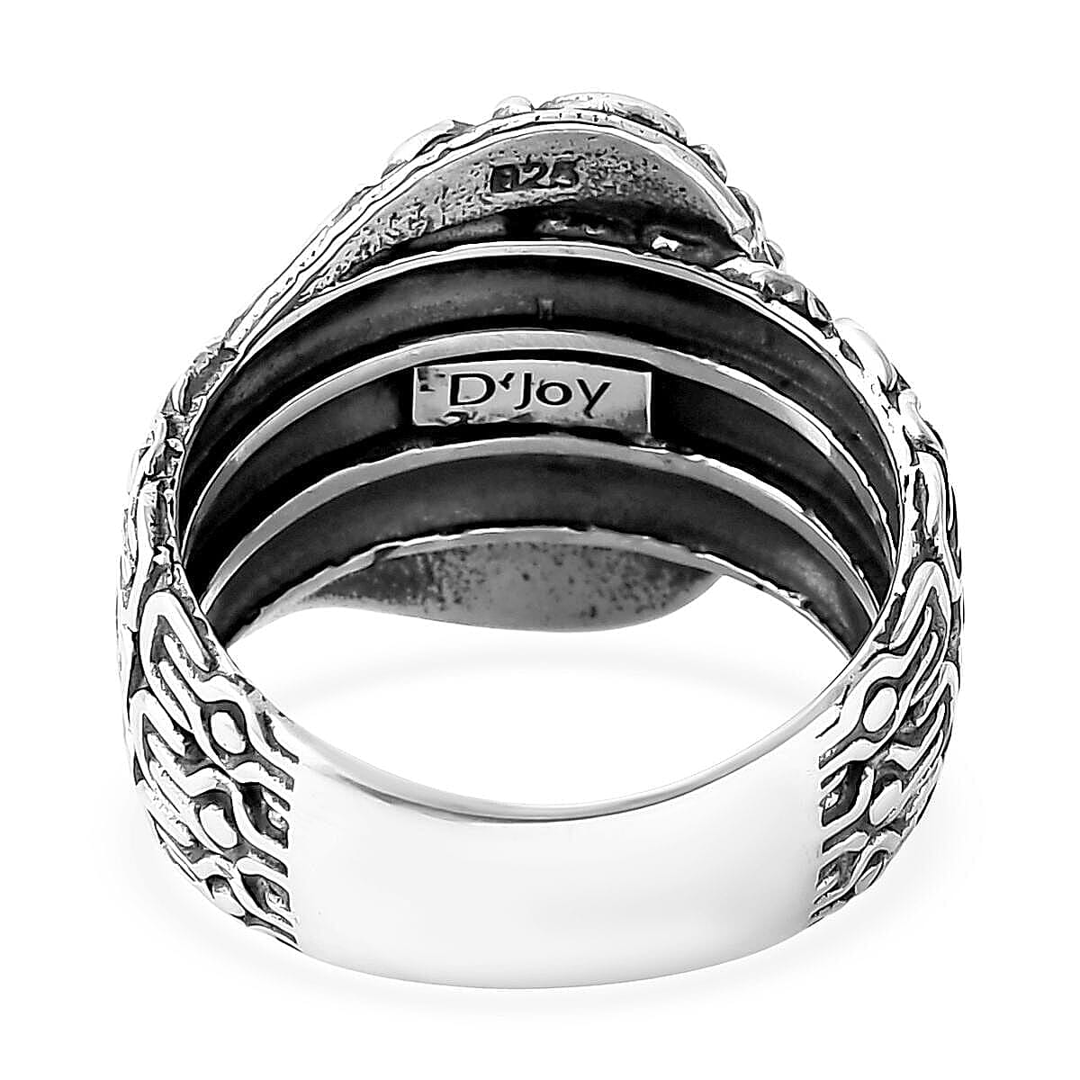 D'Joy Bali Legacy Borobudur Buckle Ring in Sterling Silver (Size 10.0) image number 4