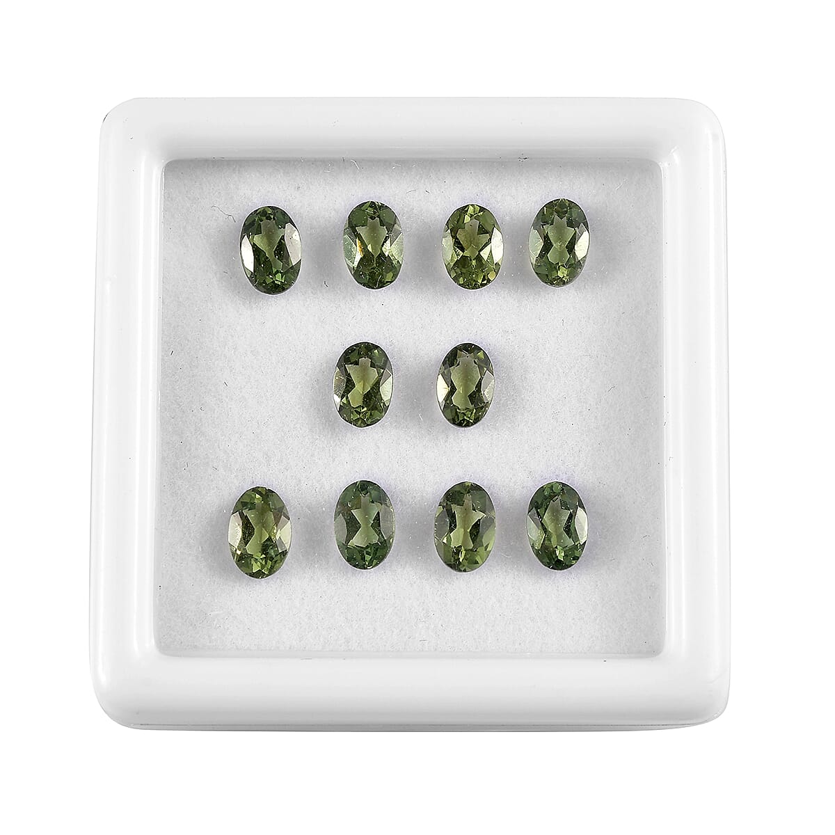 Malagasy Pine Apatite Assorted Box (Ovl 6x4 mm) 5.00 ctw Loose Gemstone image number 0