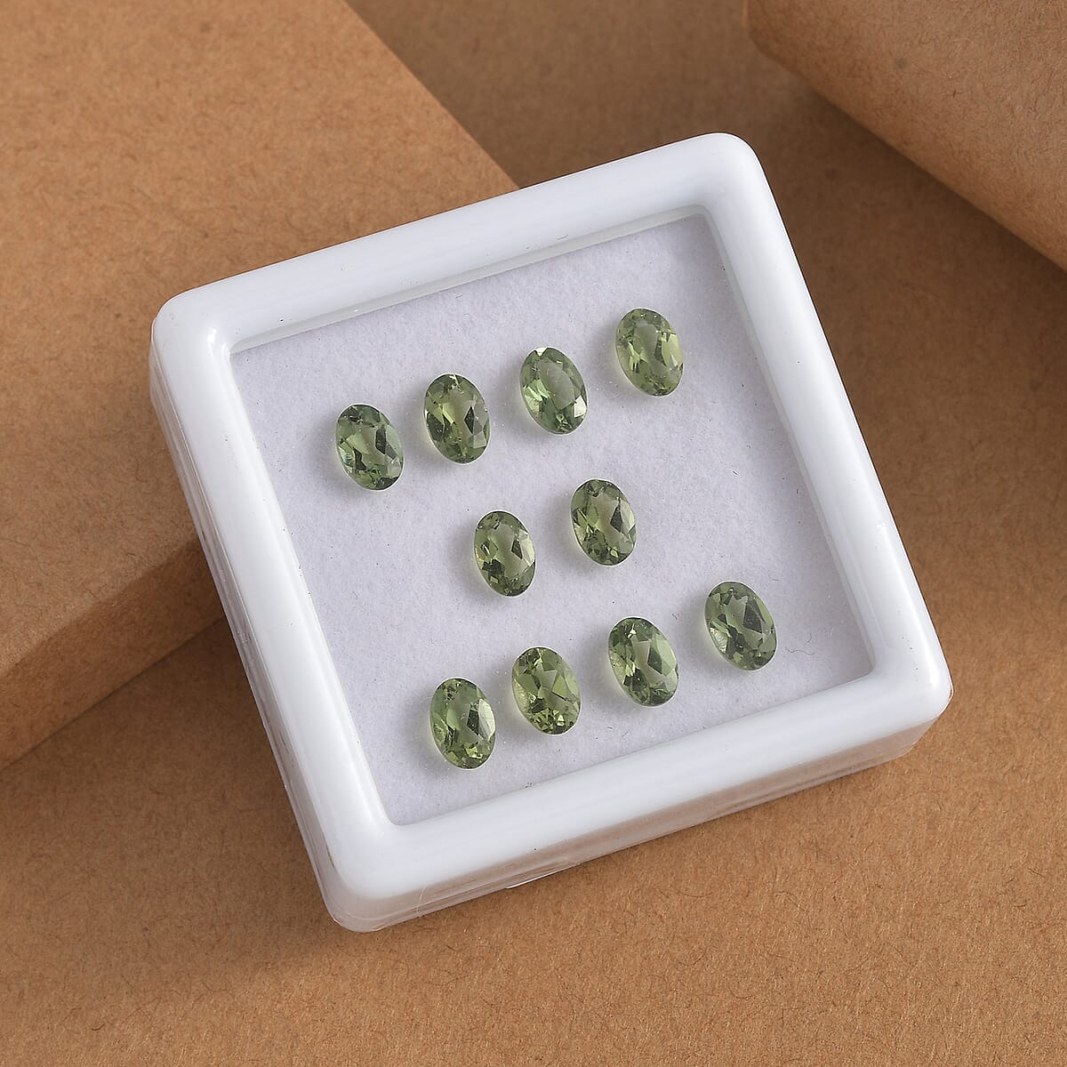 Malagasy Pine Apatite Assorted Box (Ovl 6x4 mm) 5.00 ctw Loose Gemstone image number 1
