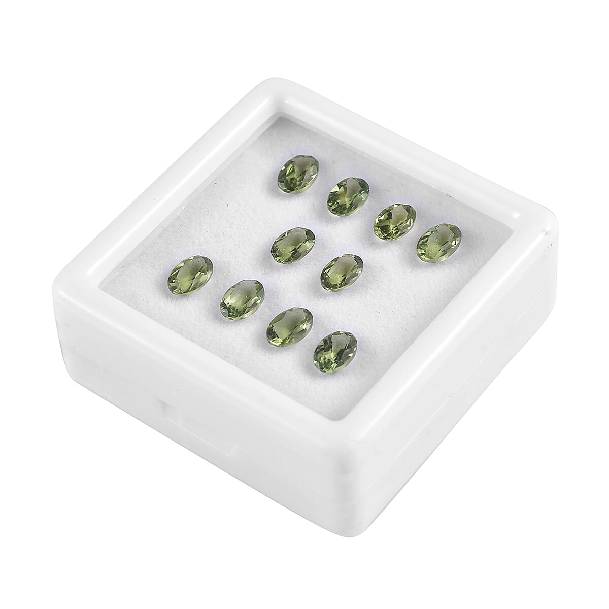 Malagasy Pine Apatite Assorted Box (Ovl 6x4 mm) 5.00 ctw Loose Gemstone image number 2